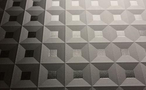 Deep embossed CNC pattern sheet