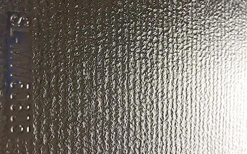 Textile chroming steel plate for decoration